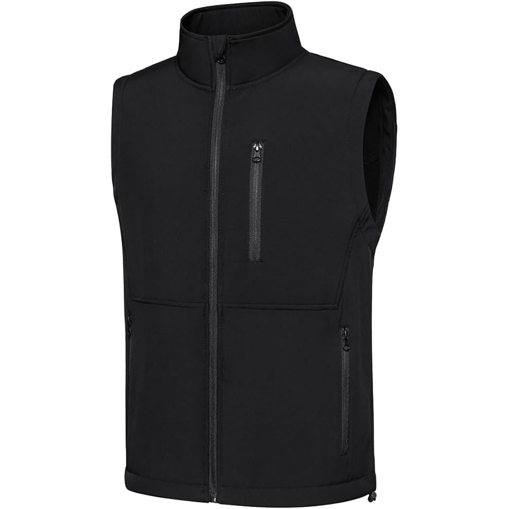 Men’s lightweight stand collar down vest